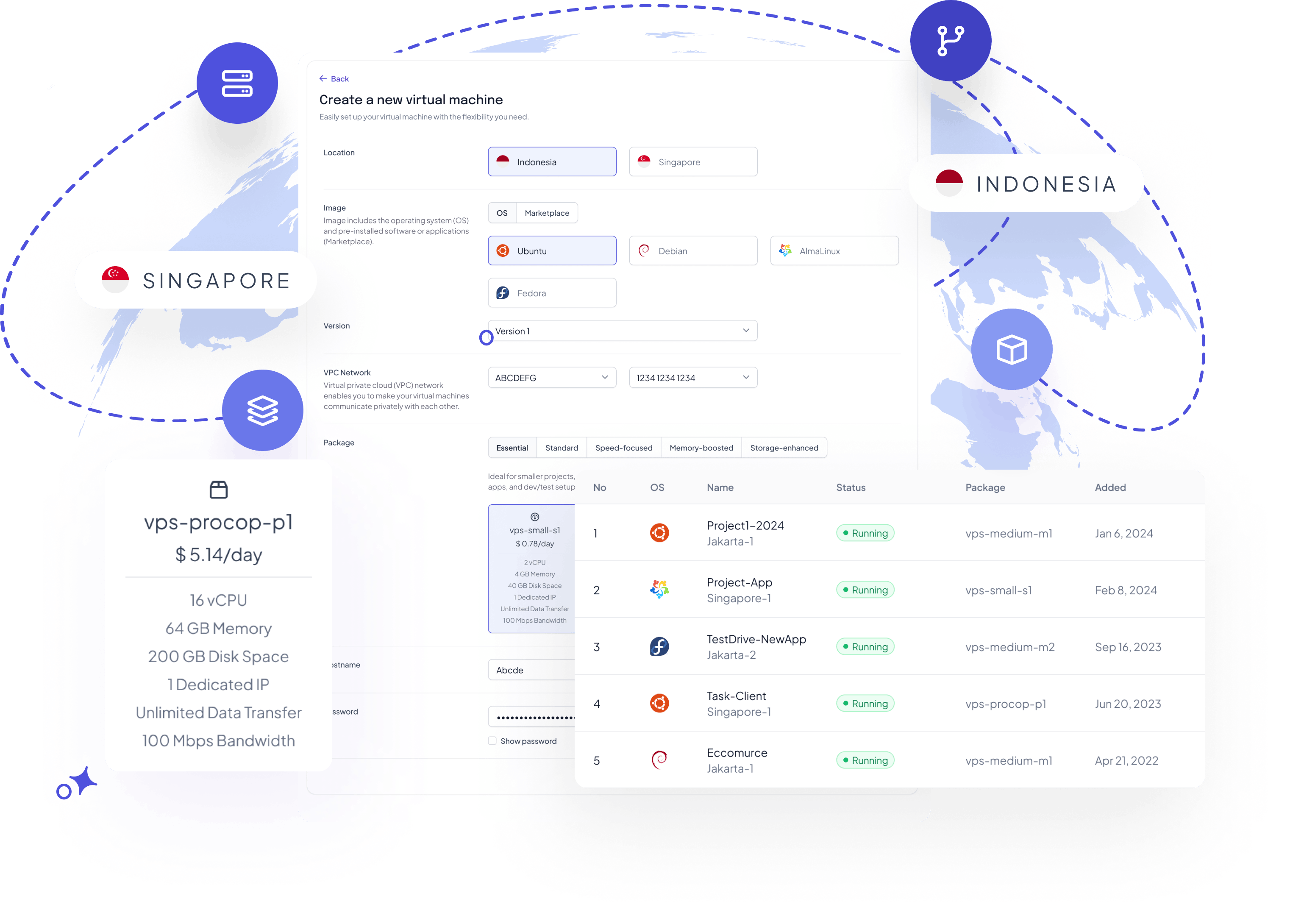 Ifvirty UI Design New Virtual Machine